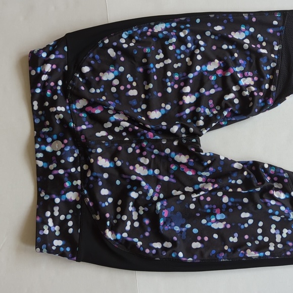 Avia Estilo Athletic Circle Yoga Legging Pant M Black Multi Pattern - Picture 13 of 16